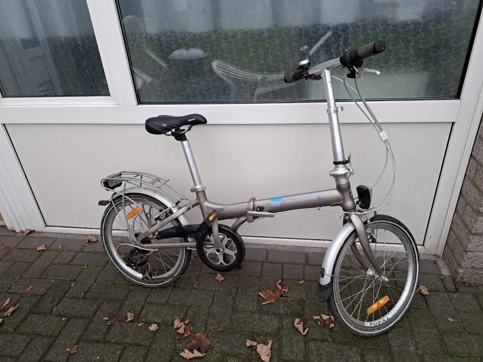 Nette poppal vouwfiets, Ophalen, Zo goed als nieuw, 20 inch of meer, Versnellingen