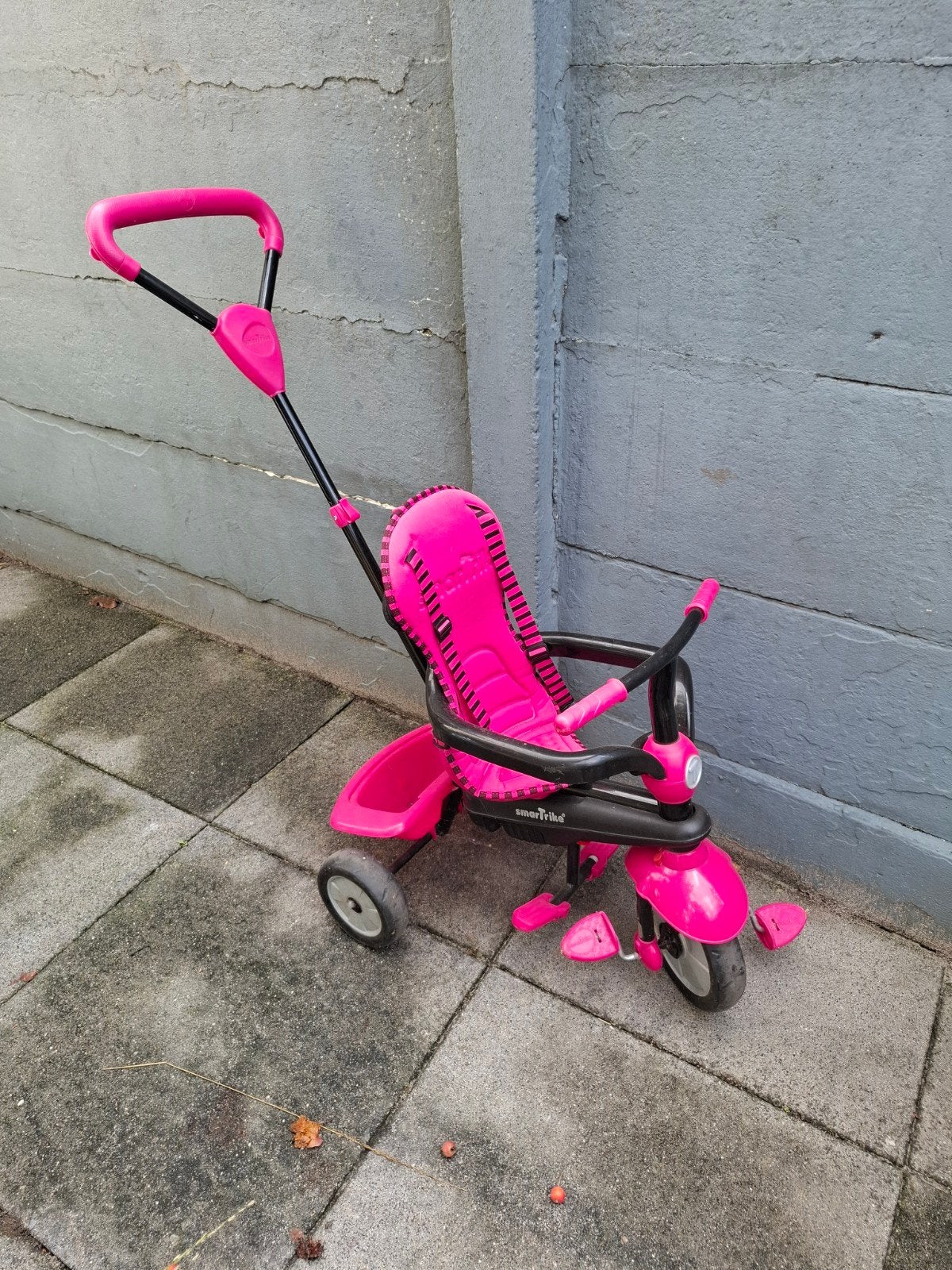 Smart Trike driewieler roze met duwstang, Ophalen, Gebruikt, Overige typen