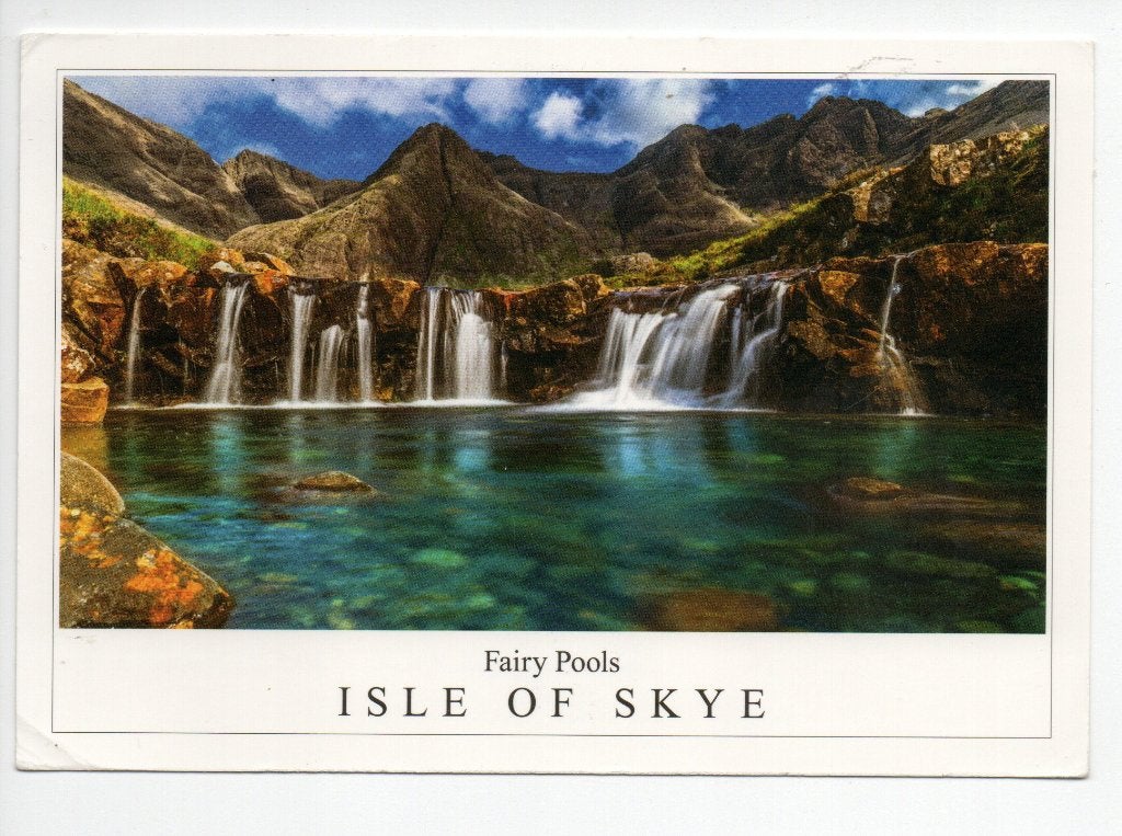 Ansichtkaart Fairy Pools, Isle of Skye, Schotland, Ophalen of Verzenden, 1980 tot heden, Gelopen, Engeland