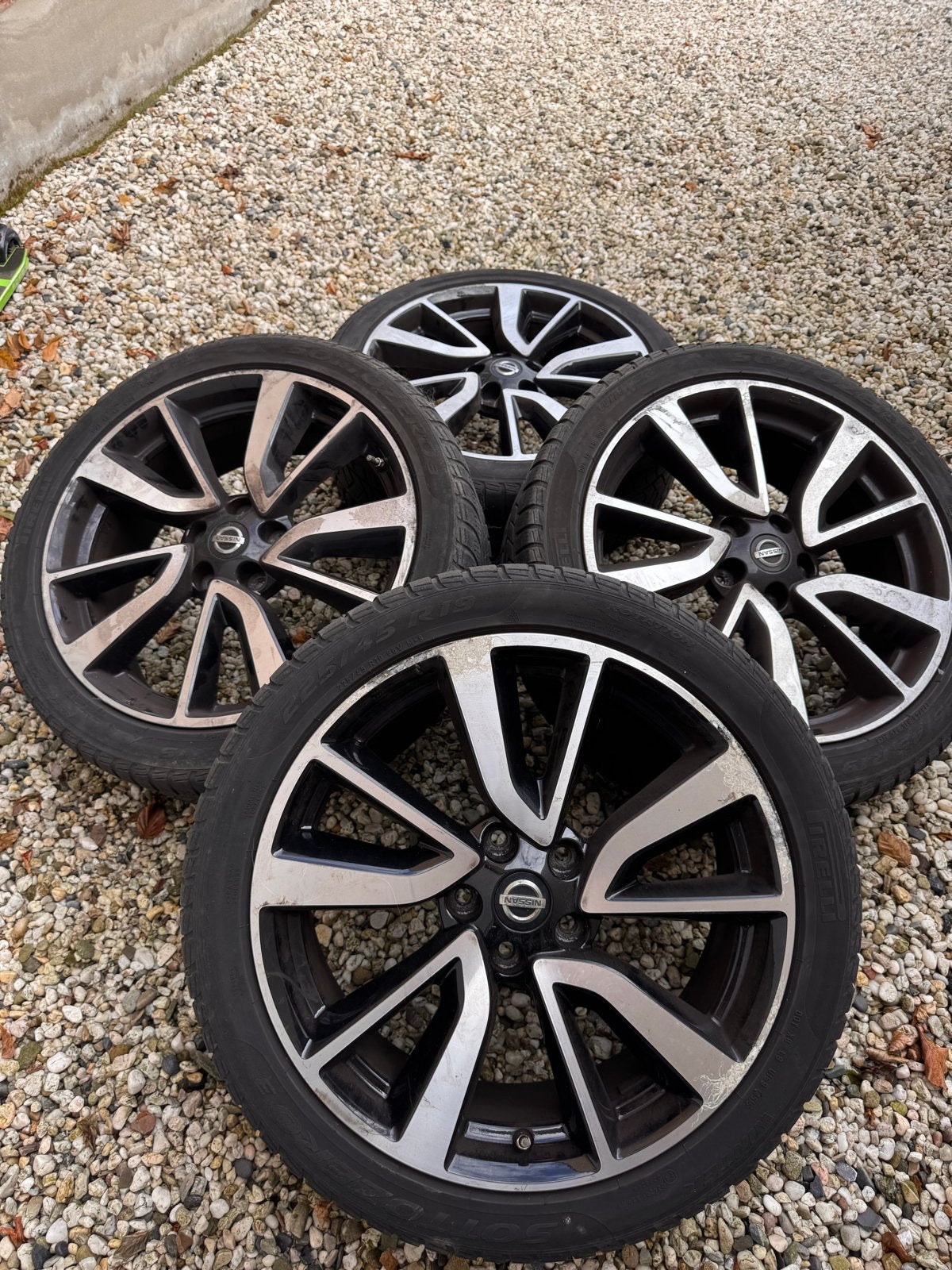 19 inch Velgen met banden voor Nissan Qashqai, Auto-onderdelen, Banden en Velgen, Winterbanden, Personenwagen, Ophalen