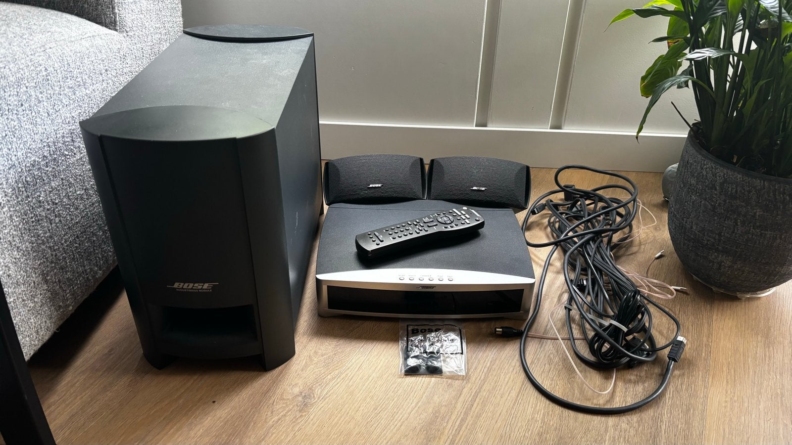 Bose AV3-2-1-II Media Center Geluidssysteem met DVD, Gebruikt, 2.1-systeem, Dvd-speler, Ophalen