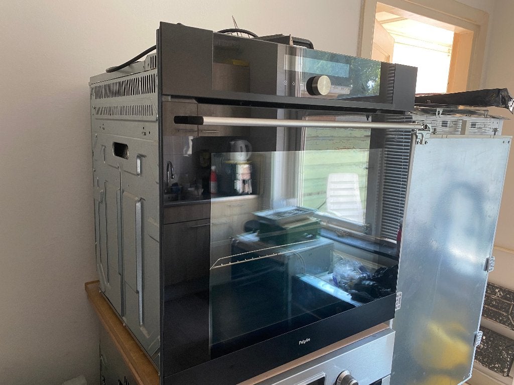 Pelgrim inbouw oven ........, Ophalen, Zo goed als nieuw, Minder dan 45 cm