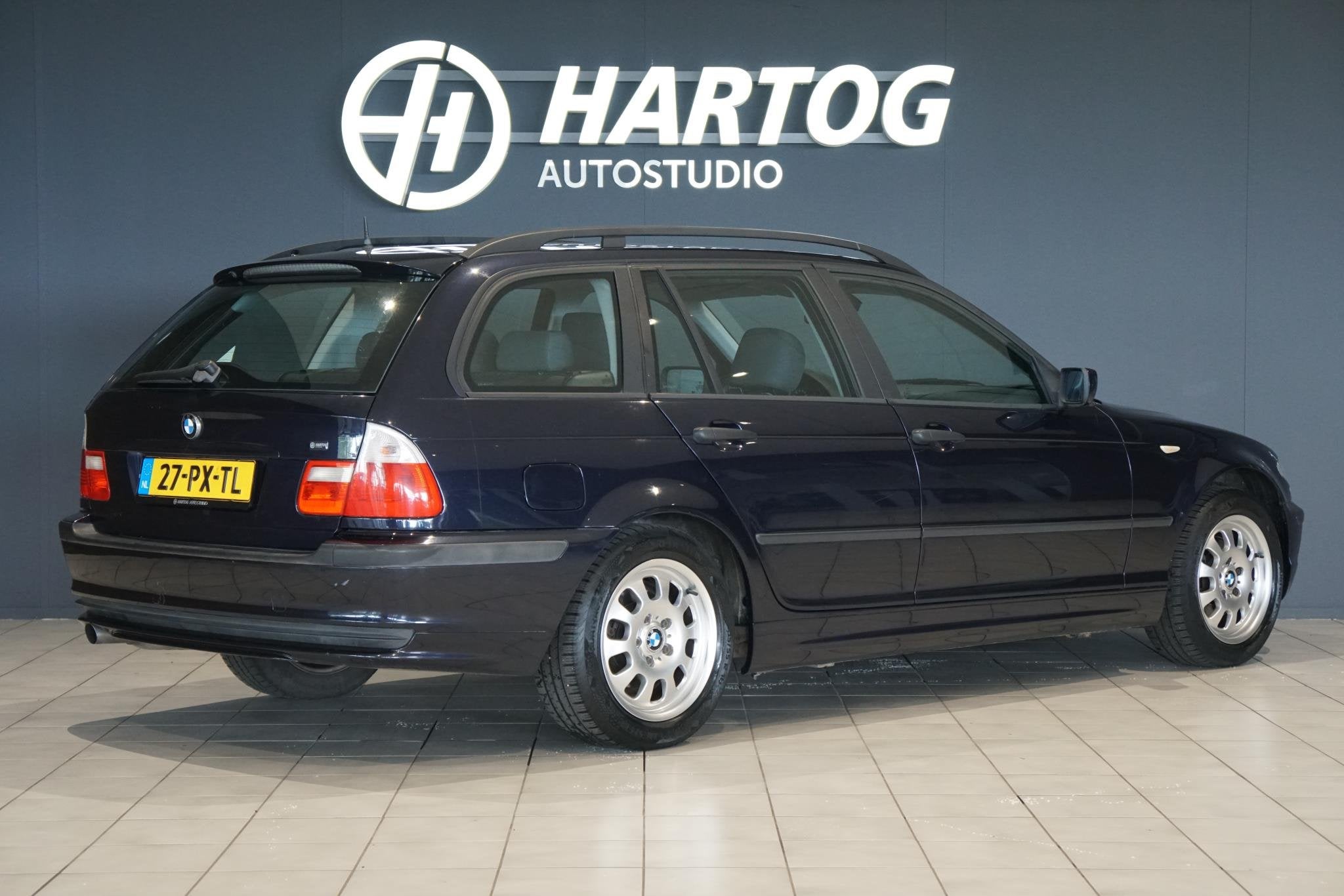 BMW 3-serie Touring 316i Black&Silver II + SPORTSTOELEN / NA, Auto's, BMW, 4 cilinders, Blauw, Handgeschakeld, Achterwielaandrijving