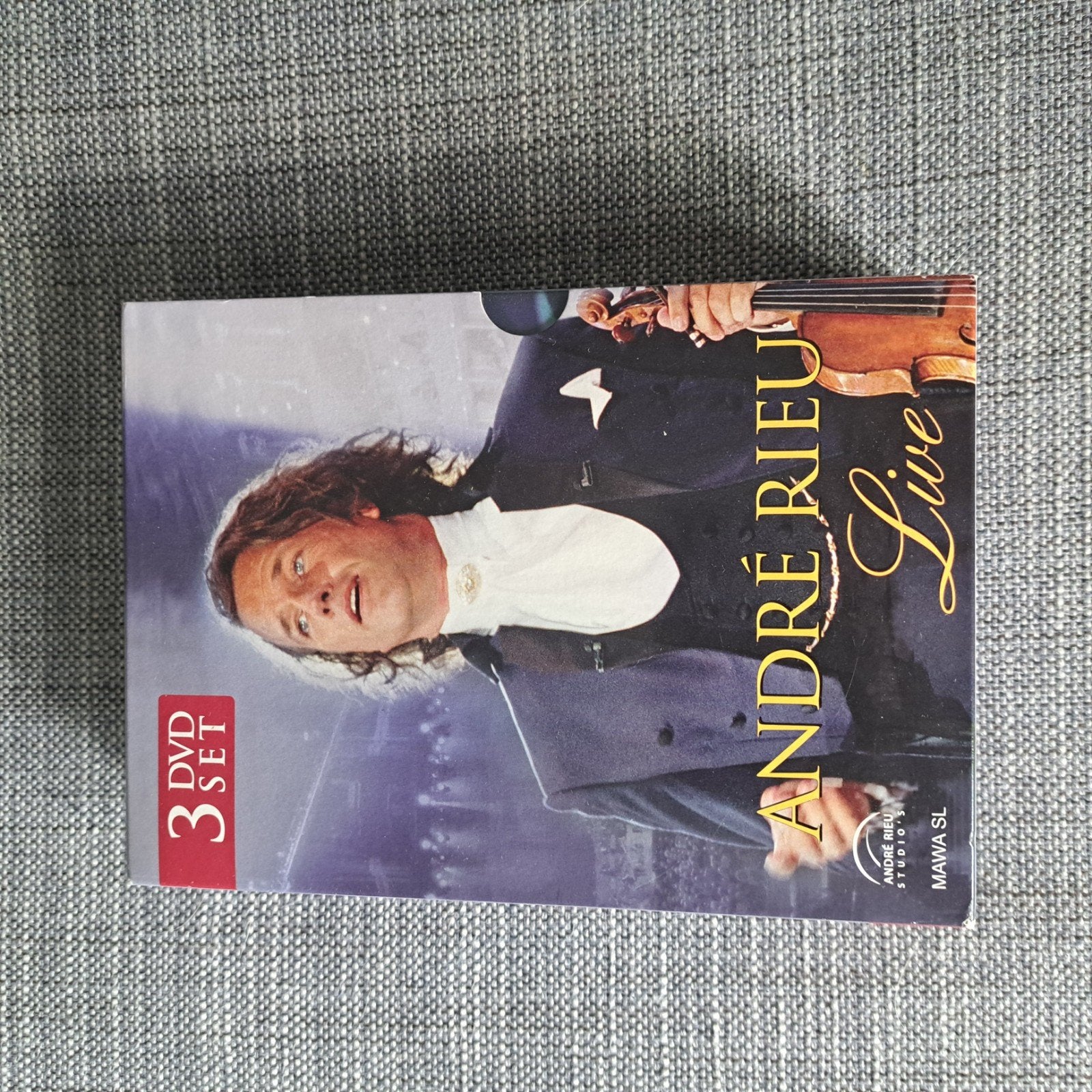André Rieu Live - 3 DVD Set -, Ophalen, Gebruikt, Alle leeftijden, Inclusief doosje
