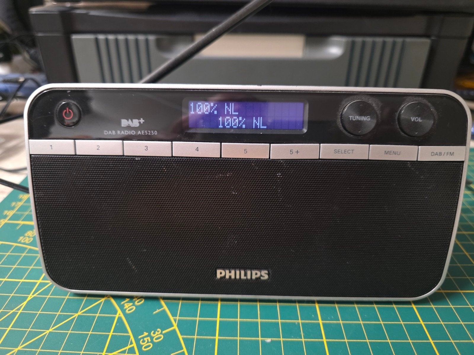 Philips DAB+ Radio AE5250/12 - Zo goed als nieuw, Audio, Tv en Foto, Ophalen of Verzenden, Zo goed als nieuw, Radio