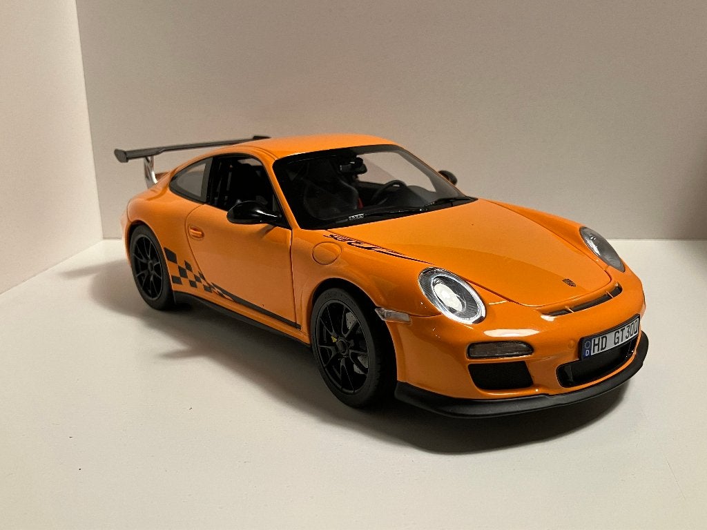 Porsche 911 GT3 R (911.2) 2010  Orange  1/18 Norev, Ophalen of Verzenden, Nieuw, Auto, Norev