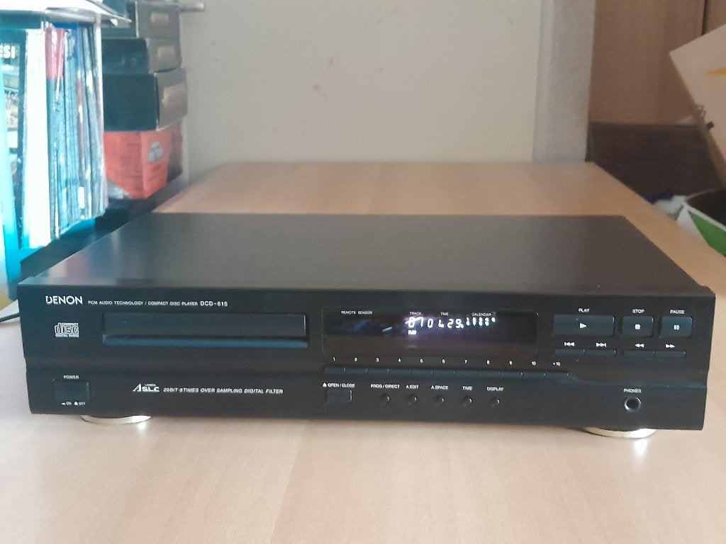 Vintage Denon CD-speler DCD-615 ( igs ) coaxial digital out, Ophalen, Gebruikt, Overige merken