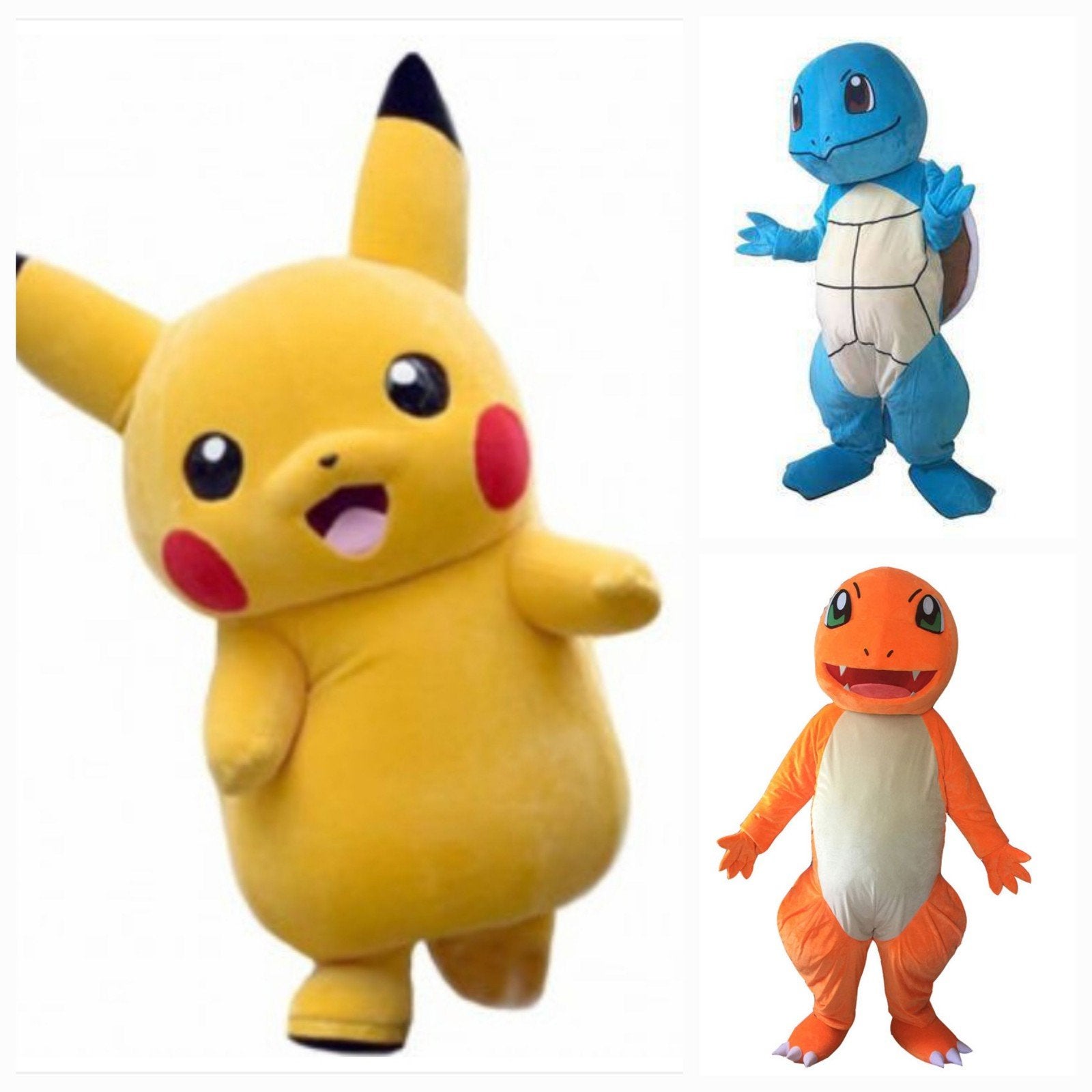 Pokemon mascottes te huur, Ophalen, Zo goed als nieuw, Verjaardag