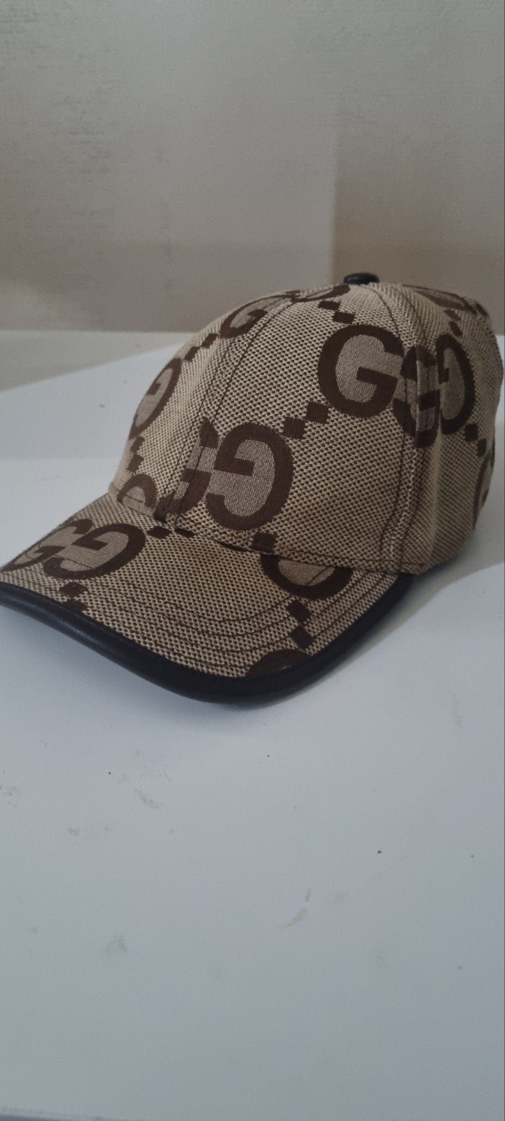 Gucci GG Canvas Baseballpet, Gedragen, One size fits all, Ophalen of Verzenden, Pet