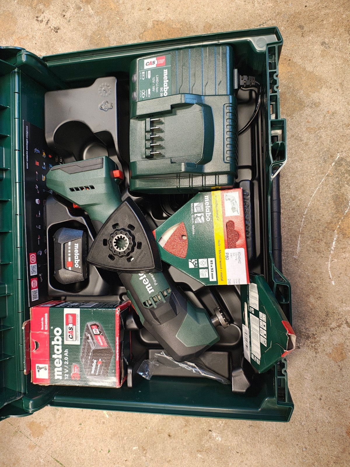 PowerMaxx MT 12 multitool set, Ophalen, Zo goed als nieuw