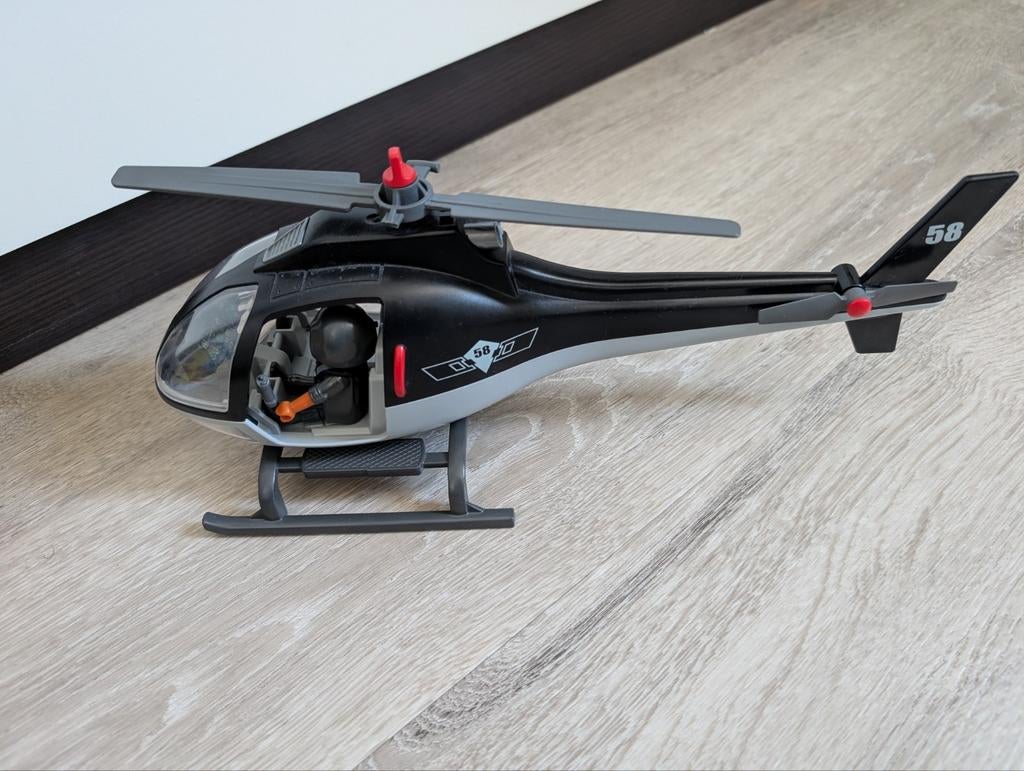 Playmobil Politie Helikopter, Ophalen of Verzenden