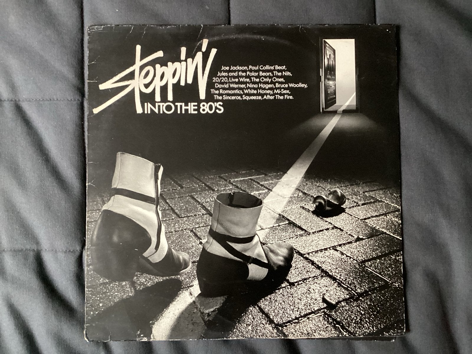 Steppin' Into The 80's LP - Diverse Artiesten (1979), Cd's en Dvd's, LP, Gebruikt, Ophalen of Verzenden, Complilatie