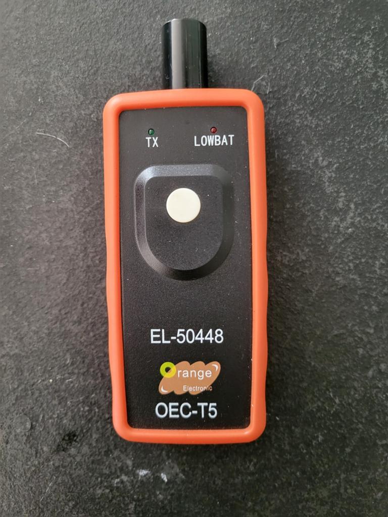 TPMS bandenspannings programmeer apparaatje zgan, Ophalen