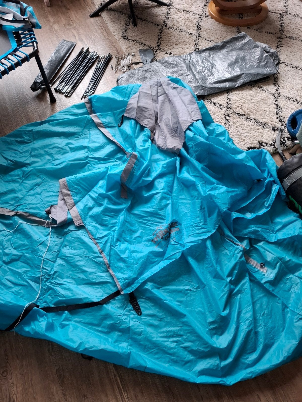 Vrijbuiter Kreta 2 tent - Ideaal voor kids of als bijzettent, Caravans en Kamperen, Tenten, Ophalen, Gebruikt, Tot en met 2