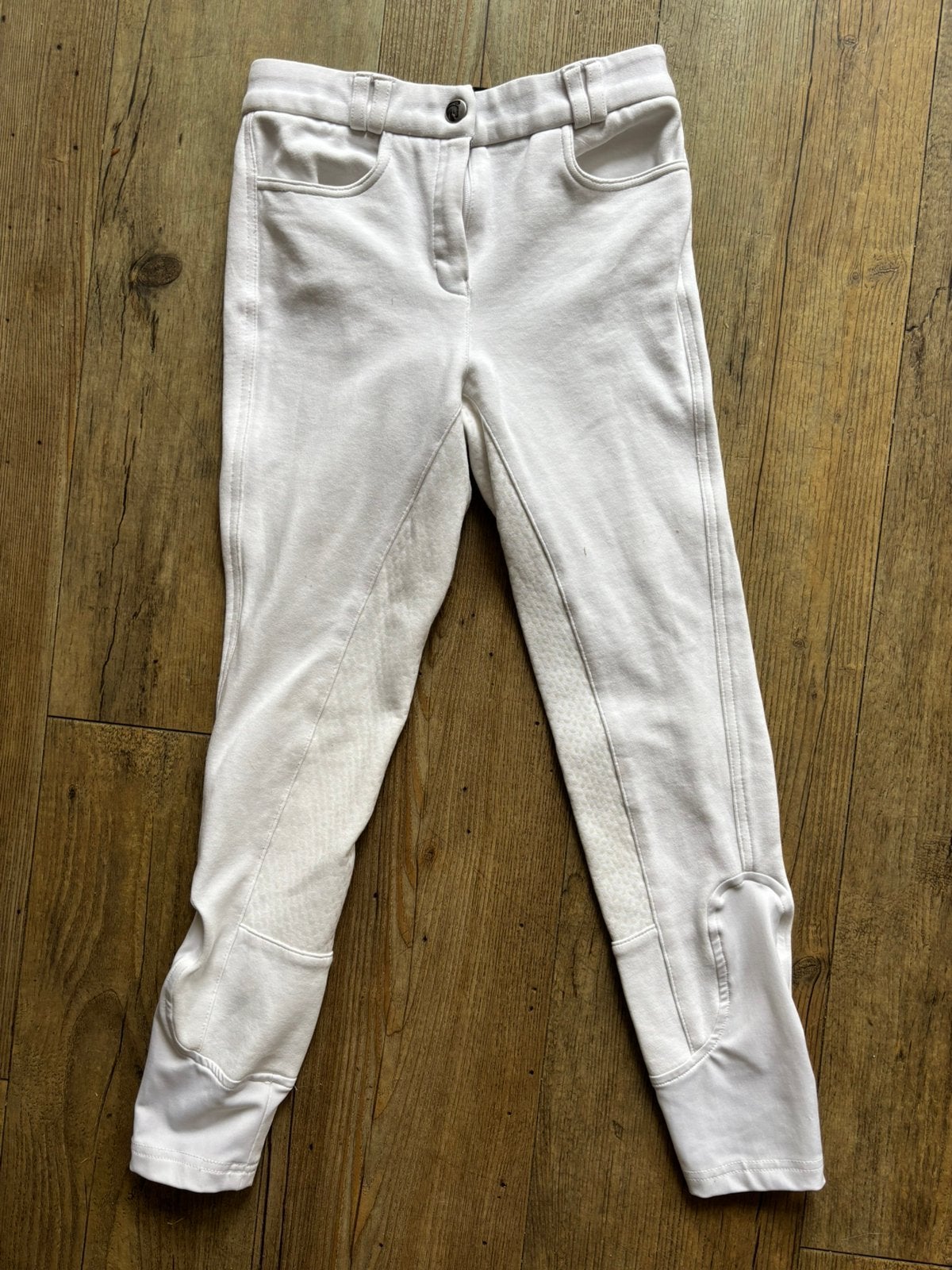 Wedstrijd rijbroek Horka sunshine 146 wit, Ophalen of Verzenden, Zo goed als nieuw, Dressuur, Onderkleding