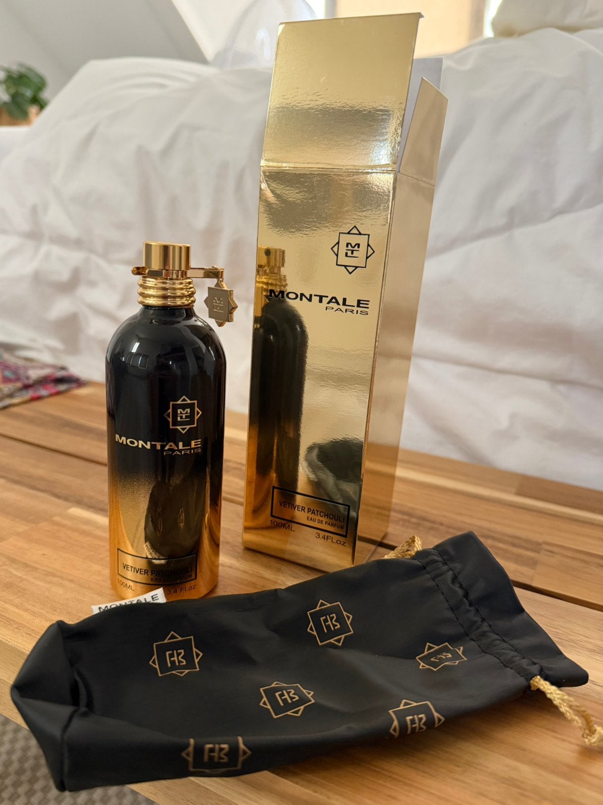 Montale Vetiver Patchouli parfum 100ml Nieuw & Origineel bon, Ophalen of Verzenden, Nieuw
