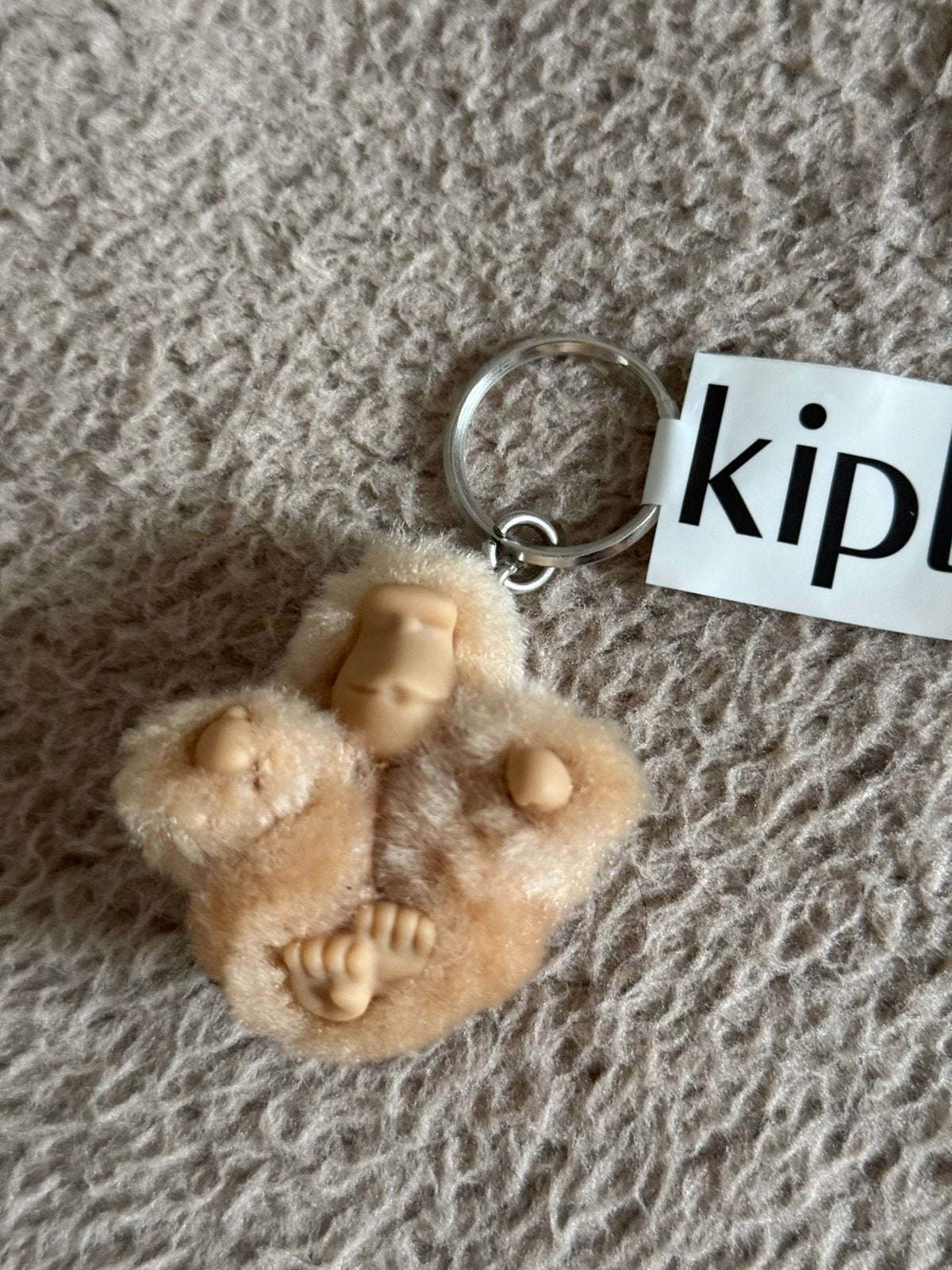 Kipling beige aap sleutelhanger monkeyclip XS NIEUW, Verzamelen, Sleutelhangers, Ophalen of Verzenden, Zo goed als nieuw