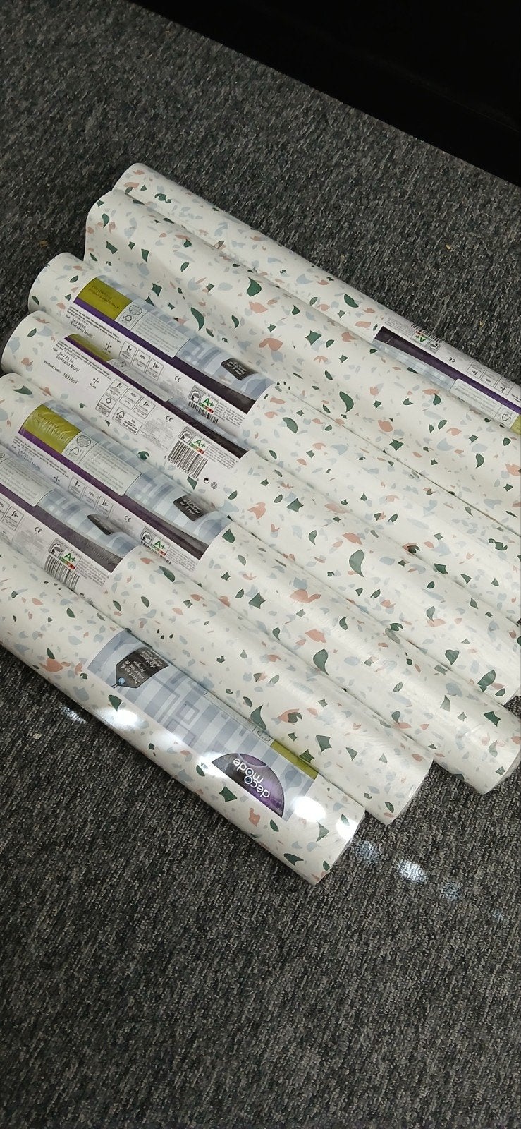 Decomode vliesbehang terazzo mulit 7 rollen voor 5€ per rol, Ophalen of Verzenden, Vliesbehang, 25 tot 50 m², Overige merken