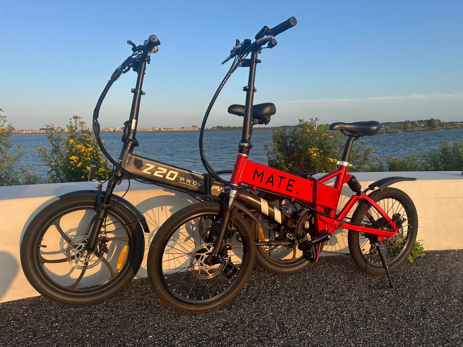 2 Opvouwbare Elektrische Fietsen – Zo Goed Als Nieuw,, Fietsen en Brommers, Ophalen of Verzenden, Zo goed als nieuw, 20 inch of meer
