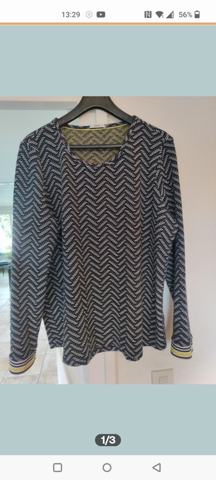 Vlotte trui, 46/48, Kleding | Dames, Grote Maten, Cecil, Ophalen of Verzenden, Zo goed als nieuw, Trui of Vest