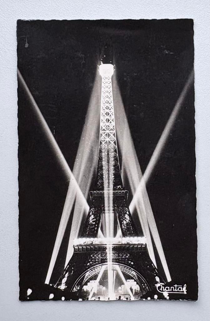 Ansichtkaart EIFFELTOREN PARIJS (Jaren ‘50), Verzenden, 1940 tot 1960, Ongelopen, Frankrijk