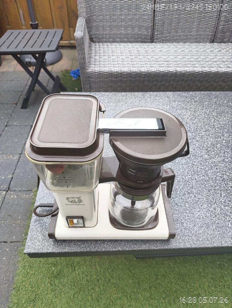 Douwe Egberts Koffiezetapparaat - Vintage Model, Ophalen, Gebruikt, Koffiemachine, Gemalen koffie