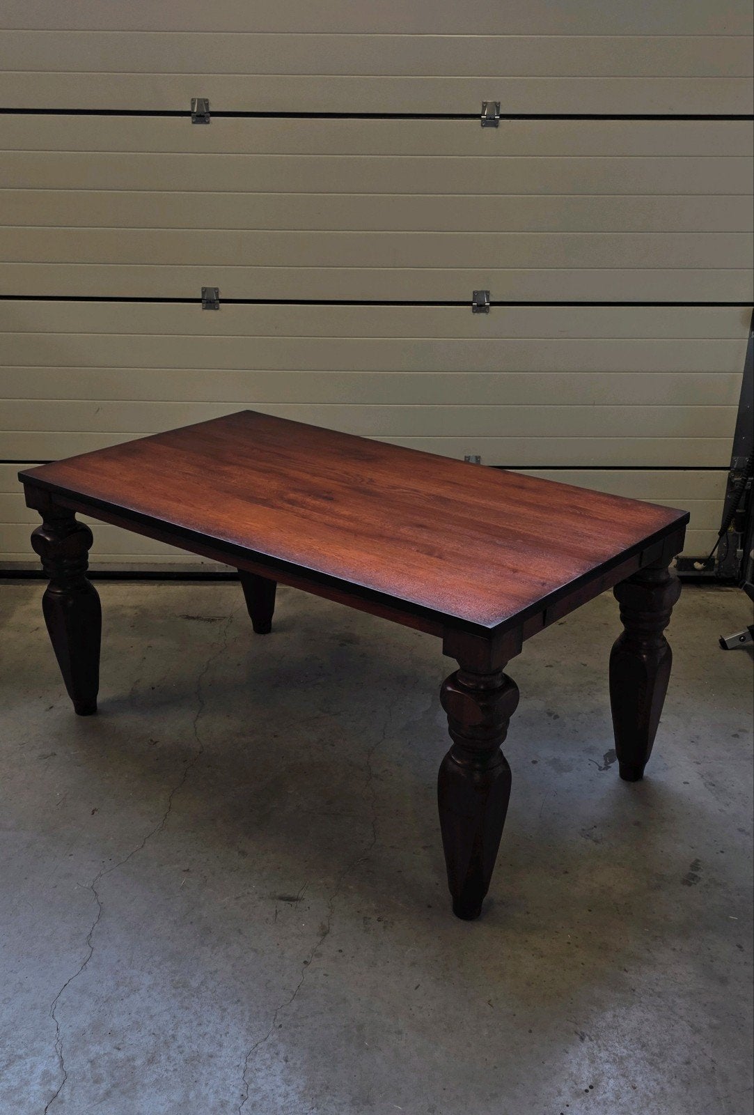 Te Koop klassieke kersen eettafel, Ophalen, Klassiek, Eikenhout, 50 tot 100 cm