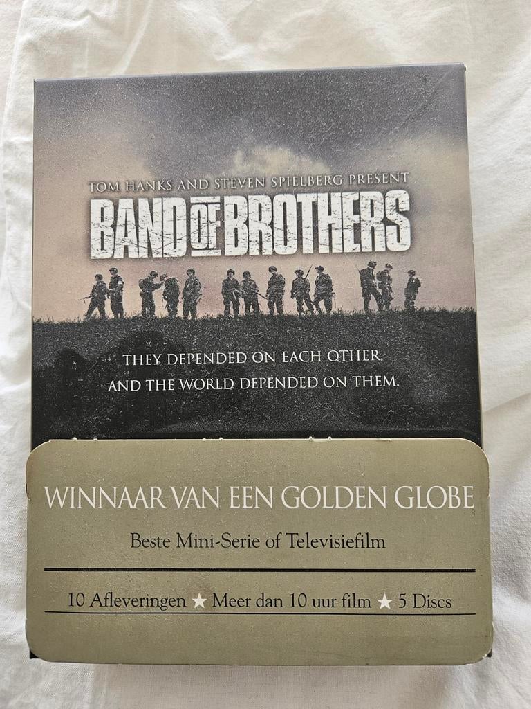 Band of brothers dvd's, Vanaf 16 jaar, Ophalen of Verzenden, Zo goed als nieuw