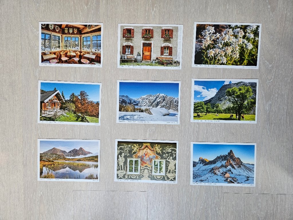 Ansichtkaarten Alpen, Ophalen of Verzenden, 1980 tot heden, Ongelopen, Overig Europa