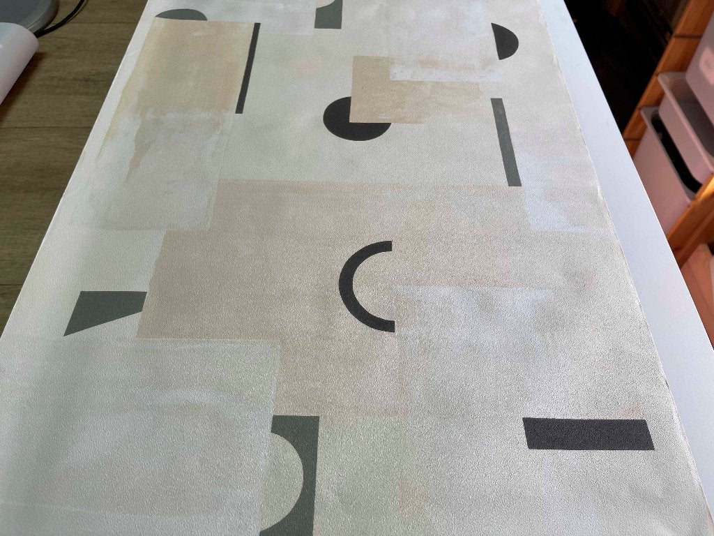 Blueground Concrete Geo behang–modern geometrisch design, N, N, 75 m² of meer, Ophalen of Verzenden