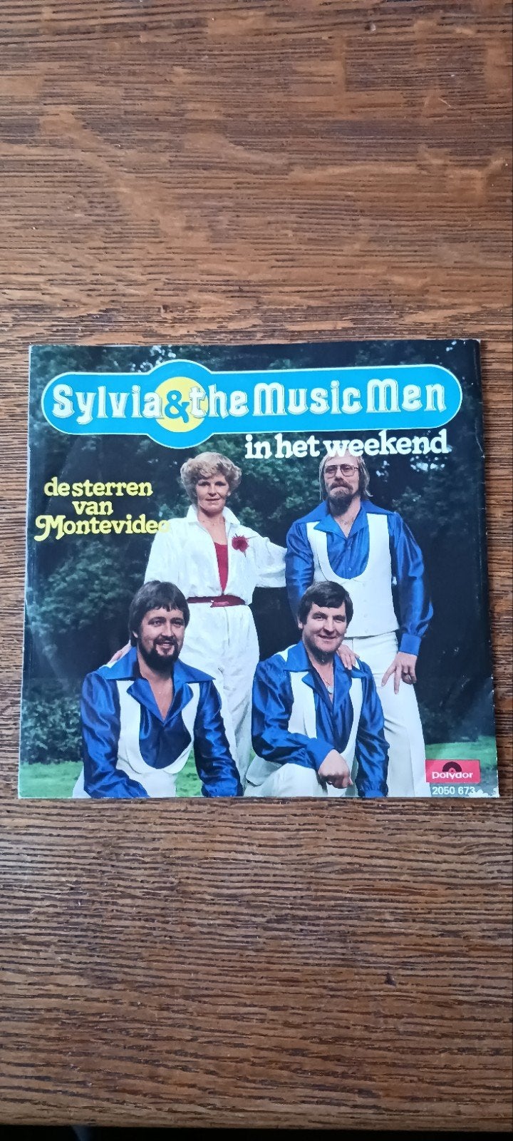 SINGLE SYLVIA & THE MUSIC MEN - IN HET WEEKEND / DE STERREN, Ophalen of Verzenden, Zo goed als nieuw, Overige formaten, Levenslied of Smartlap