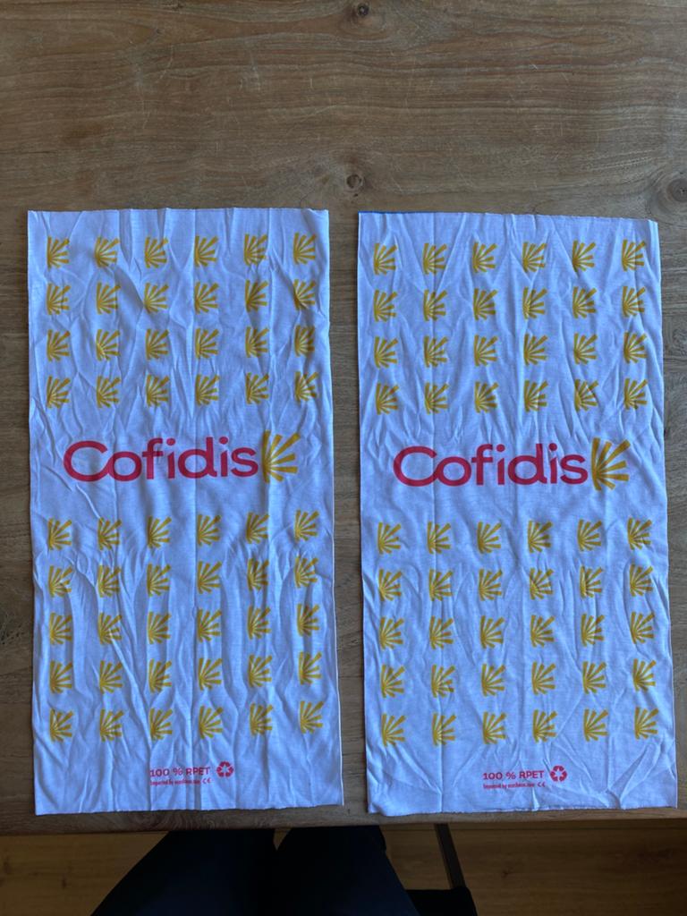 2 colletjes van Cofidis NIEUW, Ophalen of Verzenden, Nieuw, Overige typen