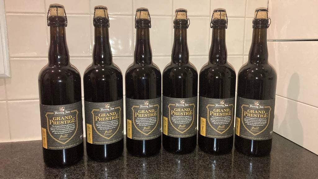 Hertog Jan Grand Prestige 2019, Verzamelen, Biermerken, Ophalen of Verzenden, Nieuw, Flesje(s), Hertog Jan