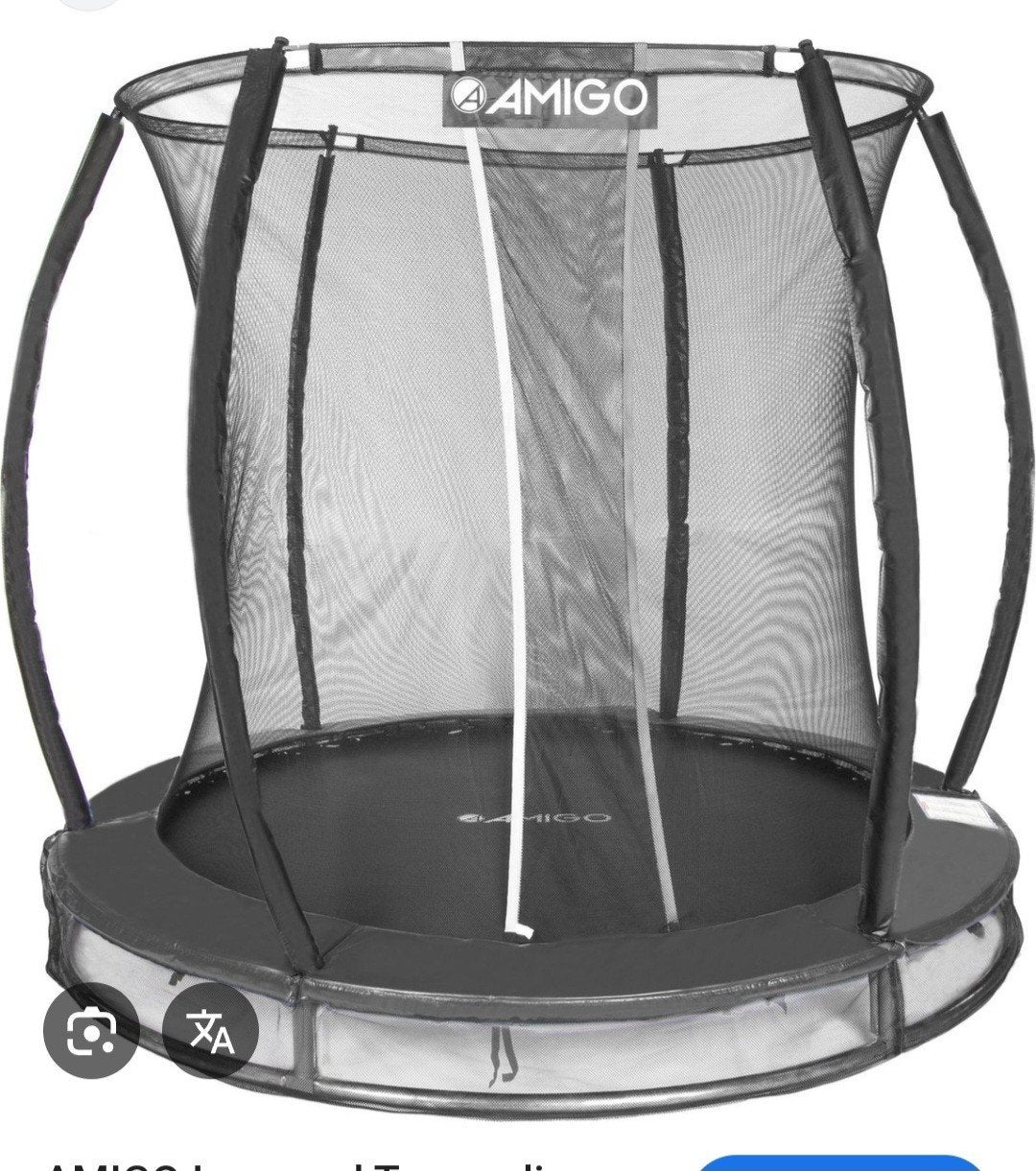 Amigo trampoline 3meter rond!, Kinderen en Baby's, Speelgoed | Buiten | Trampolines, Zo goed als nieuw, Ophalen of Verzenden
