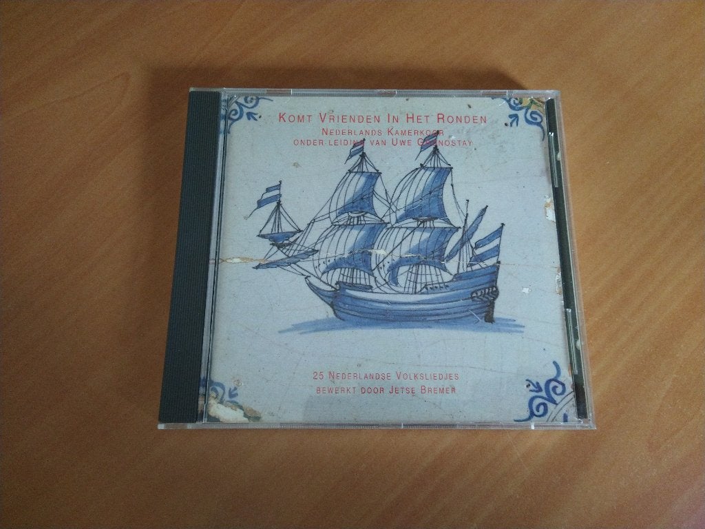 CD Nederlands Kamerkoor – Komt Vrienden in het Ronden, Cd's en Dvd's, Ophalen of Verzenden, Zo goed als nieuw, Levenslied of Smartlap