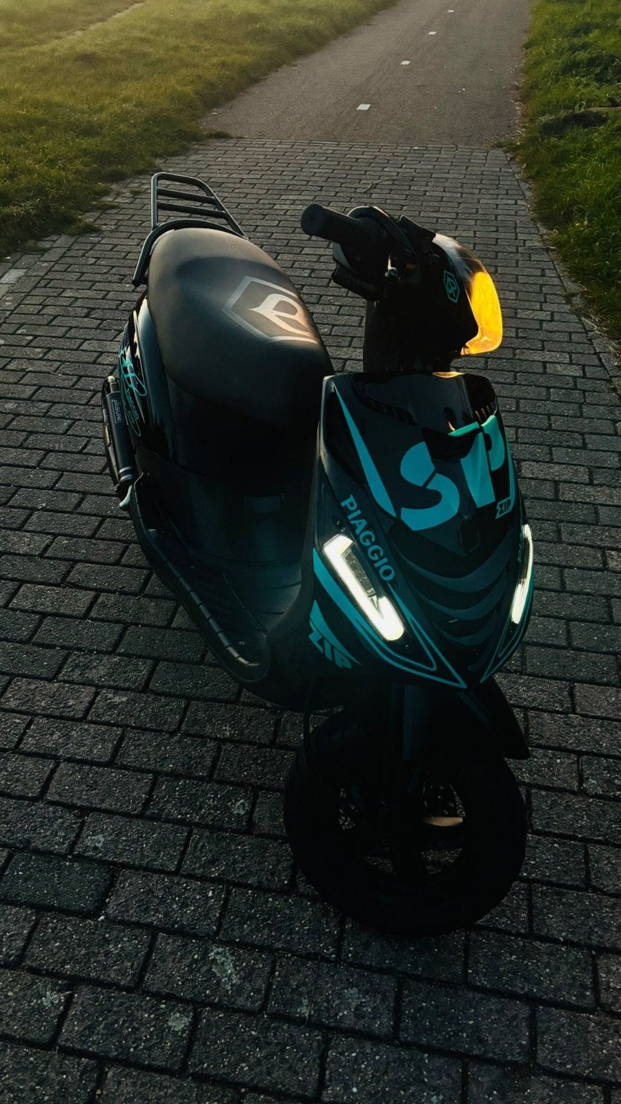 piaggio zip 2t 70cc, Ophalen, Tweetakt, Maximaal 45 km/u, Zip
