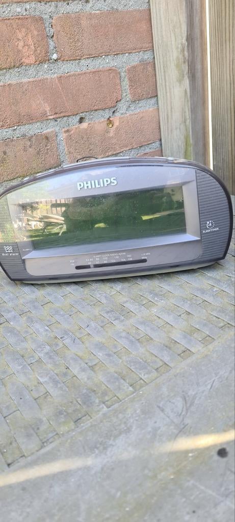 Philips radio wekker - Zeer mooi en werkt perfect, Audio, Tv en Foto, Radio's, Ophalen of Verzenden, Zo goed als nieuw, Radio