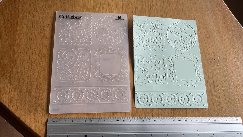 Embossingmal 12x 17 cm E111, Ophalen of Verzenden, Zo goed als nieuw, Overige typen