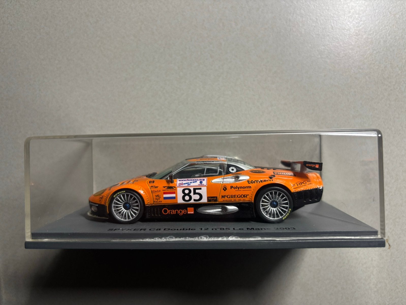 SPYKER c8 double 12    85 le mans 2003, Ophalen of Verzenden, Zo goed als nieuw, Auto, Overige merken