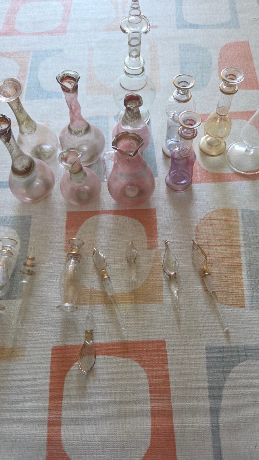 Collectie antieke parfumflesjes parfum antiek, Antiek en Kunst, Ophalen of Verzenden