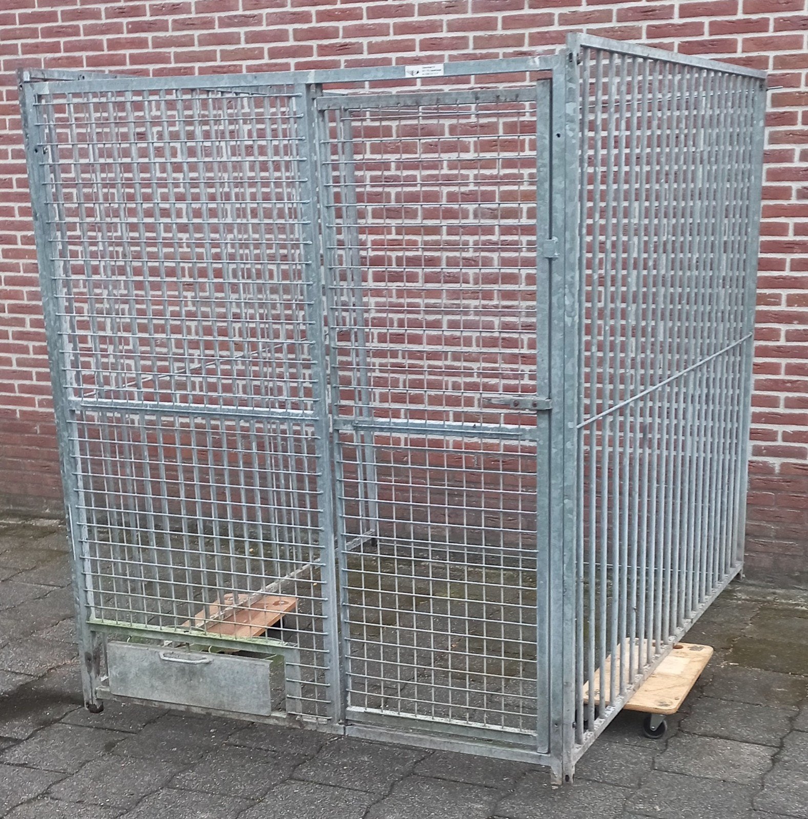Hondenkennel, Ophalen, Gebruikt, 110 cm of meer, 100 cm of meer