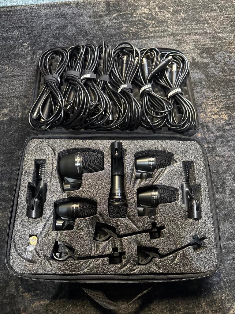 Shure PGADRUMKIT7 7-delige drummicrofoon-set, Muziek en Instrumenten, Microfoons, Nieuw, Instrumentmicrofoon, Ophalen of Verzenden
