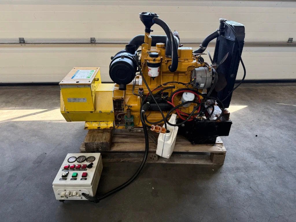 John Deere 3029 DF 122 Stamford 30 kVA generatorset, Ophalen of Verzenden