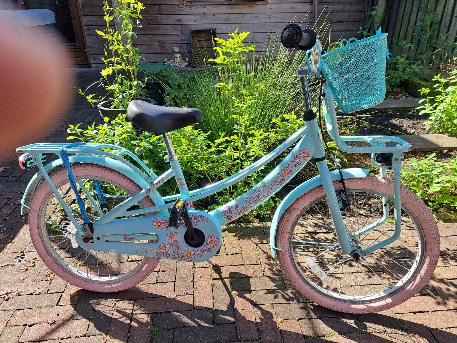 Meisjesfiets 20 inch Super super turquoise, Fietsen en Brommers, Brommers | Tomos, Ophalen, Gebruikt, Flexer