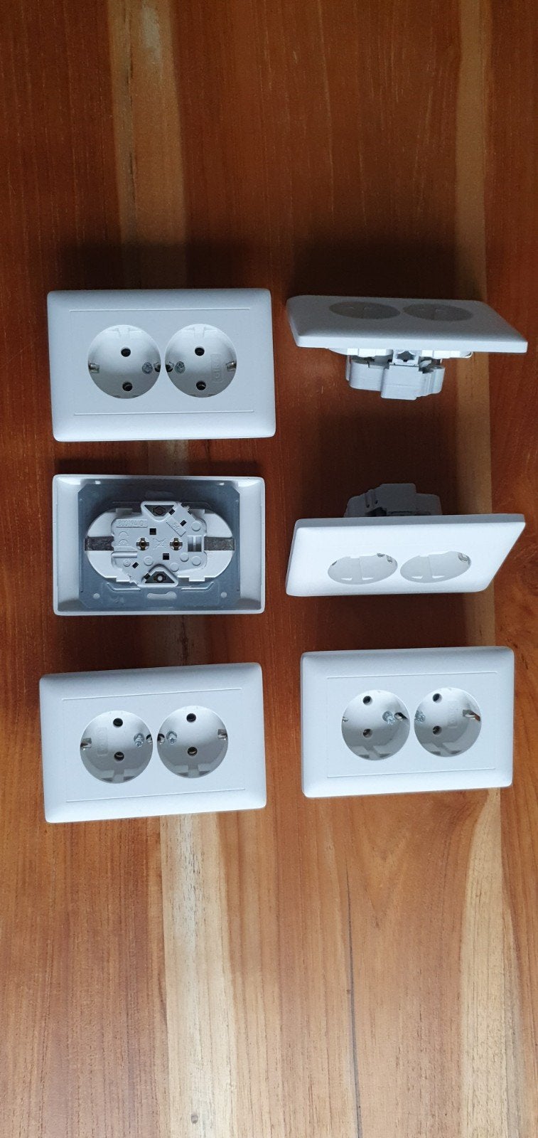 6 stopcontacten inbouw, Ophalen of Verzenden, Nieuw, Stopcontact