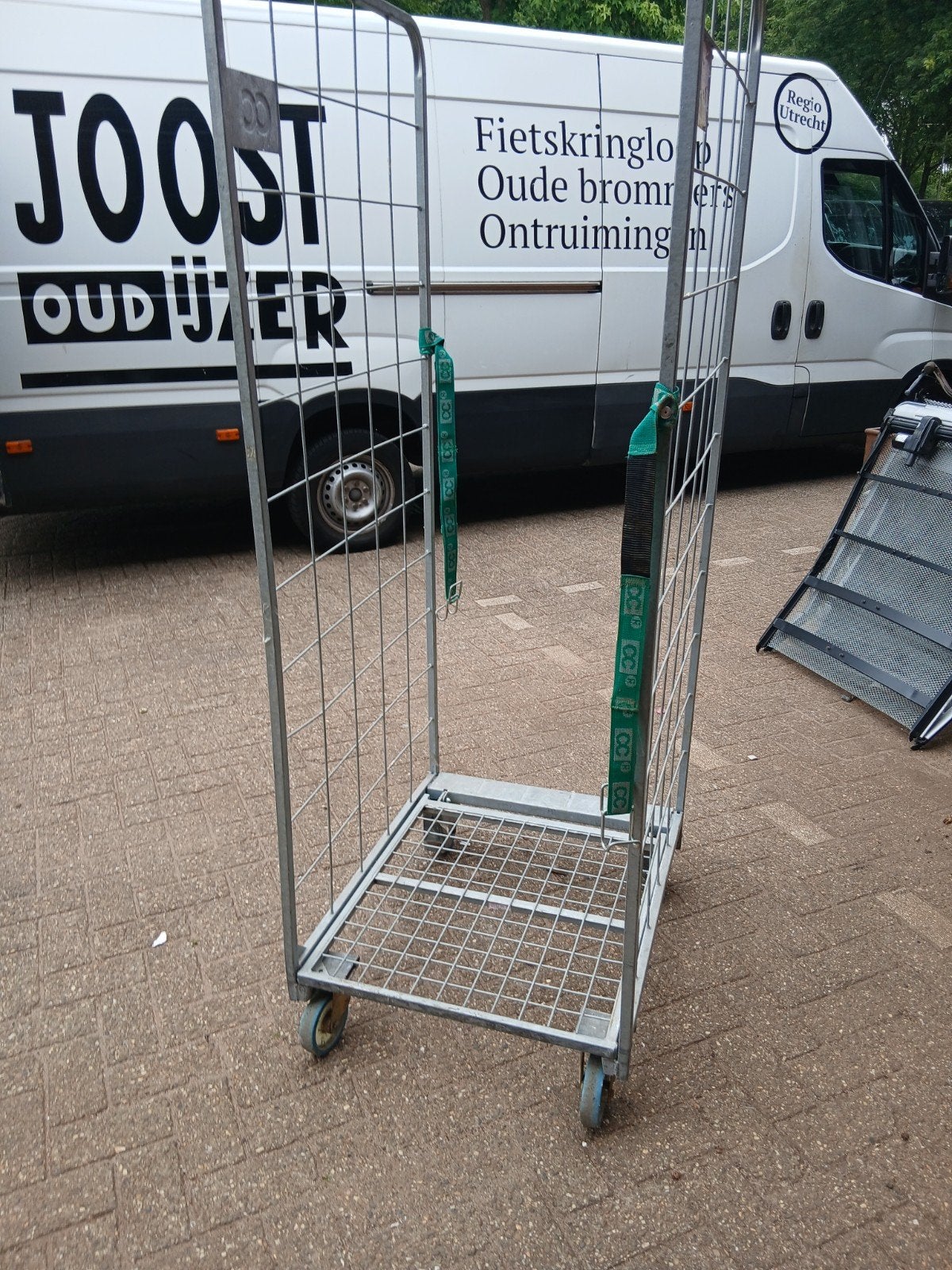 Rolcontainer 80x66,5x190 cm Ideaal voor transport en opslag, Ophalen, Onbekend, Info@onbekend.nl, Niet van toepassing