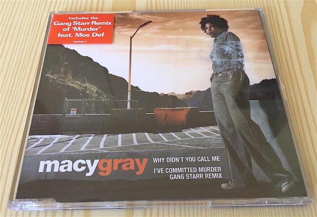 CD Single Macy Gray - Why Didn't You Call Me, Cd's en Dvd's, Cd Singles, Zo goed als nieuw, R&B en Soul, 1 single, Maxi-single
