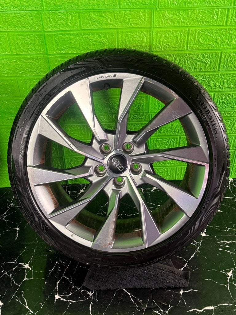 Originele Audi A4 S4 velgen 19" 5x112 Turbine all-season 8mm, Banden en Velgen, Niet ingevuld, Ophalen of Verzenden, All Season