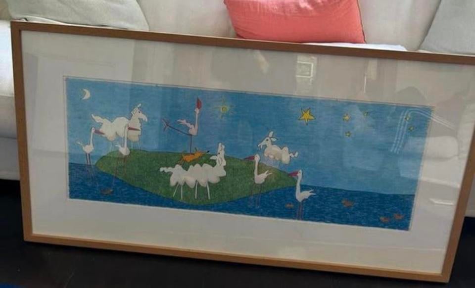 Titi Zaadnoordijk: schaapjes, Antiek en Kunst, Ophalen