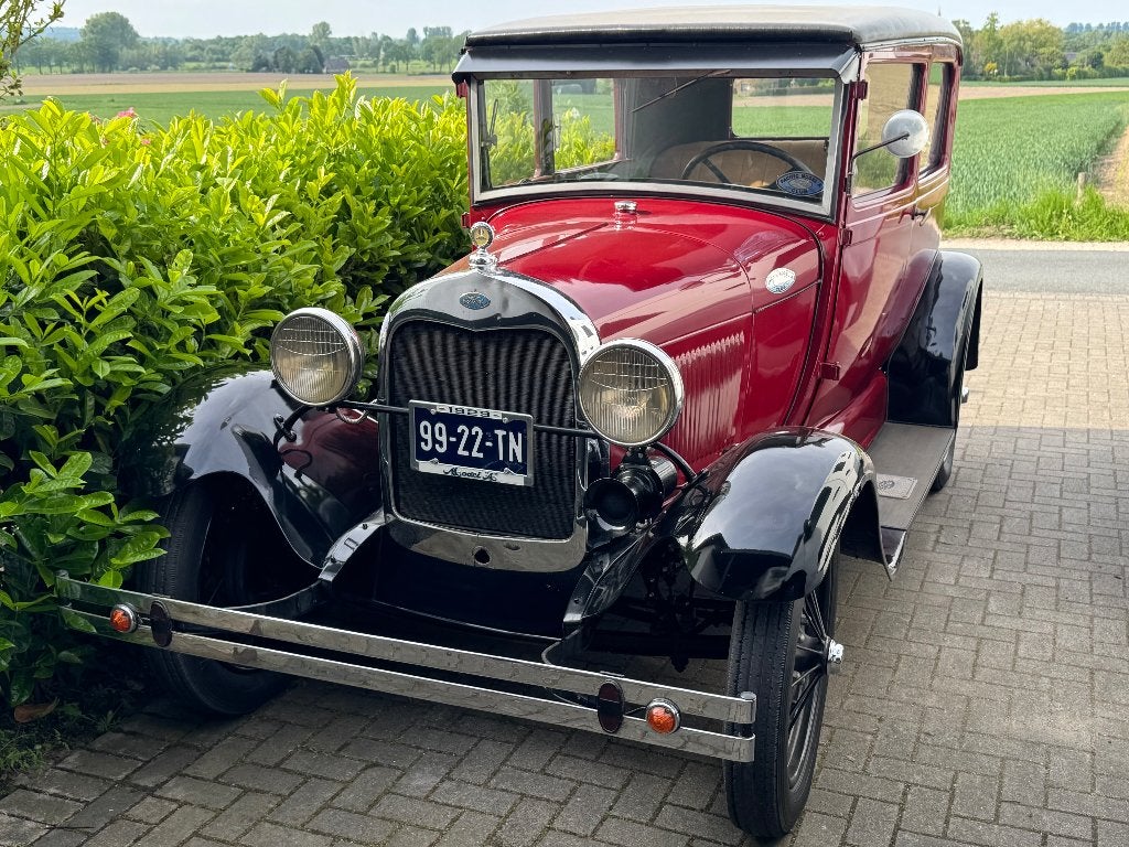 Ford Model A Tudor van 1929 in probleemloze rijklare staat, Auto's, Ford, Achterwielaandrijving, Overige kleuren, Handgeschakeld